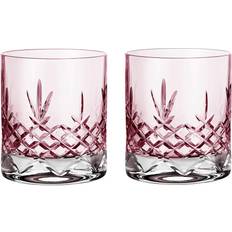 Frederik Bagger Crispy Lowball Pink Drink Glass 38cl 2pcs