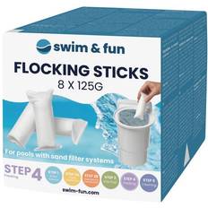 Flokkulering Swim & Fun Flocking Sticks 125g 8pcs