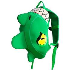 Neopren Rucksäcke Crazy Safety Dragon Children's Bag - Green