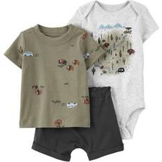 Cars Other Sets Children's Clothing Carter's Baby Little Short Set 3-piece - Multi (195861165613)