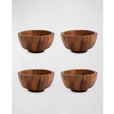 Brown Salad Bowls Nambe Rivet Individual Salad Bowl