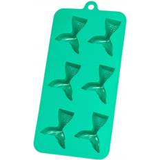 Green Ice Cube Trays HIC Mermaid Tail Shape Ice Cube Tray