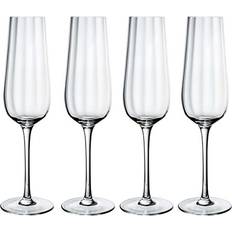 Glas Sektgläser Villeroy & Boch Rose Garden Sektkelch Set of 4 Sektglas