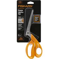 Orange Kitchen Scissors Fiskars RazorEdge Fabric Shears Tabletop Kitchen Scissors