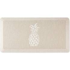 Tufted Entrance Mats Martha Stewart Modern Pineapple Anti-Fatigue Beige