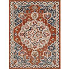 Carpets & Rugs Mohawk Home Laughton Traditional Medallion Blue, Red