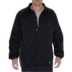 Dickies 76-242 Snap Front Nylon Jacket, Black