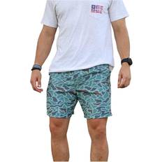 Camouflage - Men Shorts Burlebo Everyday Shorts - Retro Duck Camo Grey