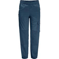 Blau Shellhosen Jack Wolfskin Kids Villi Stretch Trousers - Dark Sea