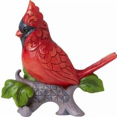 Jim Shore Enesco Heartwood Creek Cardinal Sitting 5 Inch Multicolor Figurine