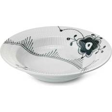 Royal Copenhagen Black Mega Fluted Djup tallrik 21cm
