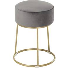 Tabourets Rond Raina 46 cm Gris Tabouret