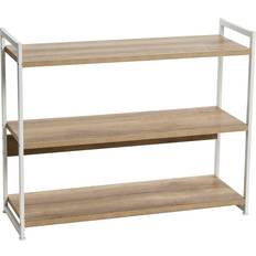 Shelves Household Essentials Coastal 3 Book Shelf