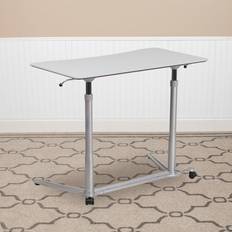Merritt Sit-Down Stand-Up Light Gray Ergonomic