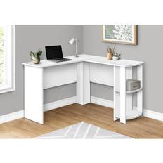 Corner office desk with storage Monarch Computer Office Corner Writing Desk