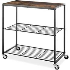 Casters Book Shelves Whitmor 6764-10184-SIOC Modern Book Shelf 27.5"