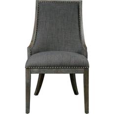 Black Kitchen Chairs Uttermost 23305 Aidrian Kitchen Chair