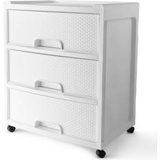 Casters Chest of Drawers Starplast Mainstays 3 Arctic Chest of Drawer