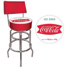 Red Liquor Cabinets Trademark Commerce coke-1100-v8-s Vintage Coca-Cola Coke Pub Liquor Cabinet