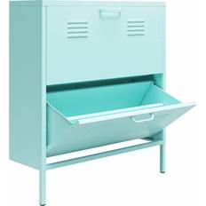 Green Cabinets Novogratz Cache 2 Storage Cabinet