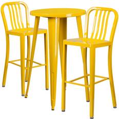 Bar table and stools Flash Furniture Commercial Grade Bar Table