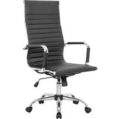 High back task chair Leisuremod Harris High Back Task Office Chair