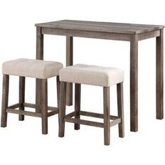 Bar Tables on sale Lilola Home Lux Collection 30010 3 Pub Bar Table