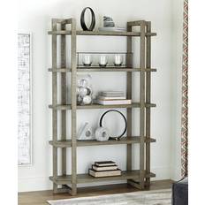 Ashley Gray Shelves Ashley Signature Bergton 78.25 Book Shelf