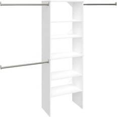 Wood Clothing Storage ClosetMaid SuiteSymphony Wardrobe 25.1x82.5"