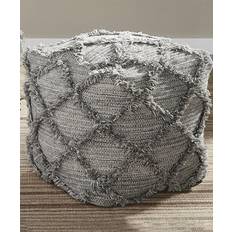 Ashley Stools Ashley Signature Adelphie Chevron Pouffe