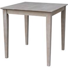 Beige Dining Tables International Concepts 30 Shaker Dining Table