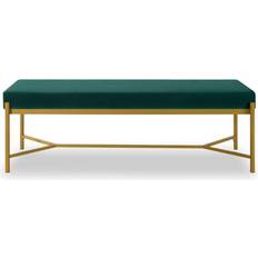 Green Settee Benches Saltoro Sherpi Lola 55 Settee Bench