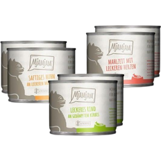 MjAMjAM Nourriture Humide Premium Pour Chats - Emballage Mixte I - Pack De 6 (6 x 200 g)