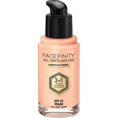 Max Factor Make-up Grundierungen Max Factor Facefinity All Day Flawless 3 in 1 Foundation SPF20 #40 Light Ivory