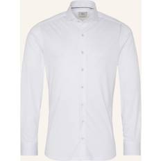 Eterna Soft Tailoring Jersey Slim Fit - White