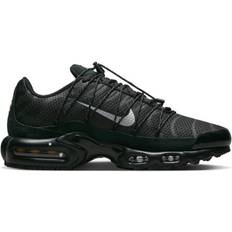 Nike air max plus white NIKE Air Max Plus Utility M - Black/White/Metallic Silver