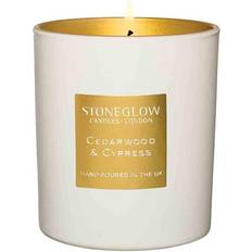 Stoneglow Luna Cedarwood & Cypress Scented Candle 220g