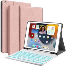 JUQITECH Keyboard Case for iPad 10.2" (7th/8th/9th Gen)