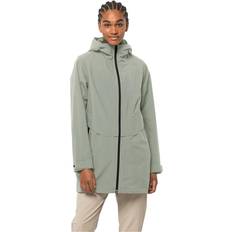 Jack Wolfskin Mainkai Long Jacket - Mint Leaf