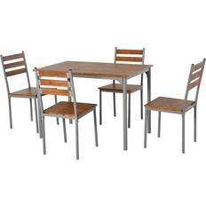 Furniture Homcom Modern Dining Set