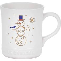 Freezer Safe Cups Le Creuset Stoneware Noel Collection: Snowman Mug Cup