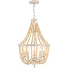 Hanging light fixtures for dining room Vanity Art 5 Light Style Empire Pendant Lamp