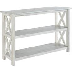 White entryway table Boraam Jamestown Entryway Small Table