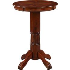 Brown Bar Tables Saltoro Sherpi Benjara Ava Pub Bar Table