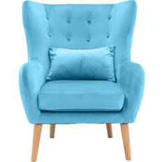 Teal accent chair Critter Sitters Teen Armchair
