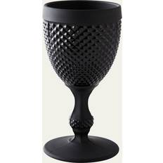 Vista Alegre Bicos Bicolor Black Matte and Gloss Goblet Bicchiere