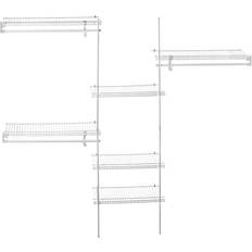 ClosetMaid Closet System Organizer Kit White Wardrobe 96x70"