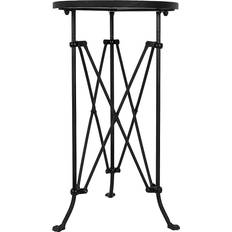 Small Tables 3R Studios Hello Honey Coffee Black Black Cross Frame Small Table