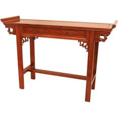 Orange Console Tables Oriental Furniture Rosewood Qing Hall Console Table