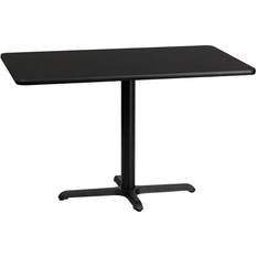 Black Dining Tables Flash Furniture XU-BLKTB-3048-T2230-GG 30'' Dining Table